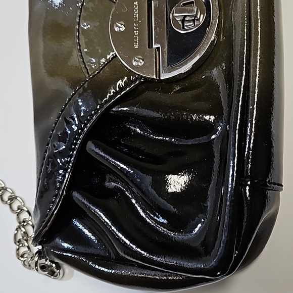 Elliot Luca army green shoulder bag silver chain New women's - Picture 4 of 15